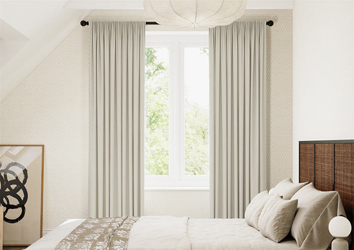 Oslo, Pearl - Made to Measure Curtains - Image 3